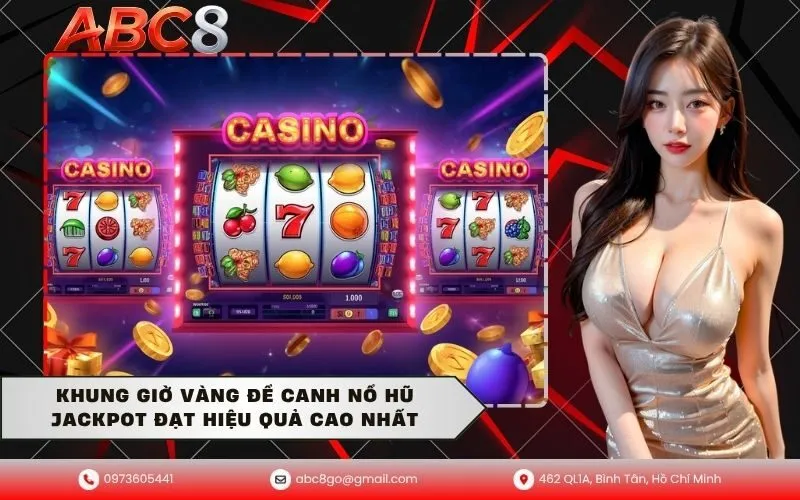 Khung giờ vàng để canh nổ hũ jackpot đạt hiệu quả cao nhất